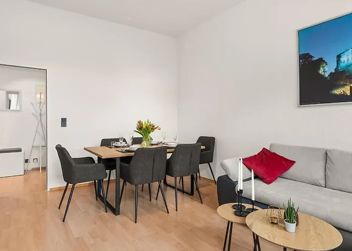 Zentrales Apartment - 2 Boxspringbetten - Netflix