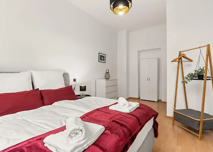 Zentrales Apartment - 2 Boxspringbetten - Netflix
